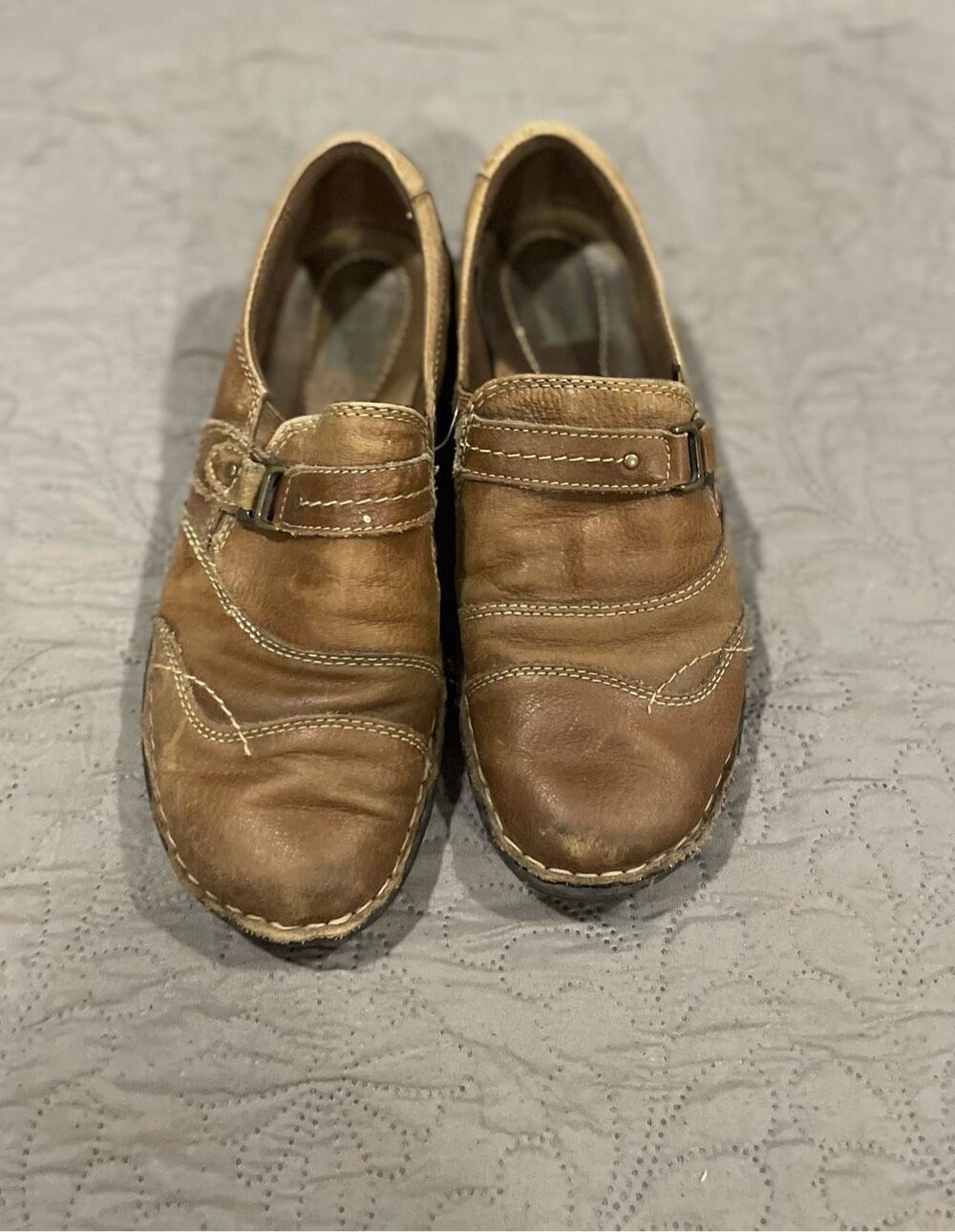 Drexlite 8 Women’s Slip On Brown Shoes